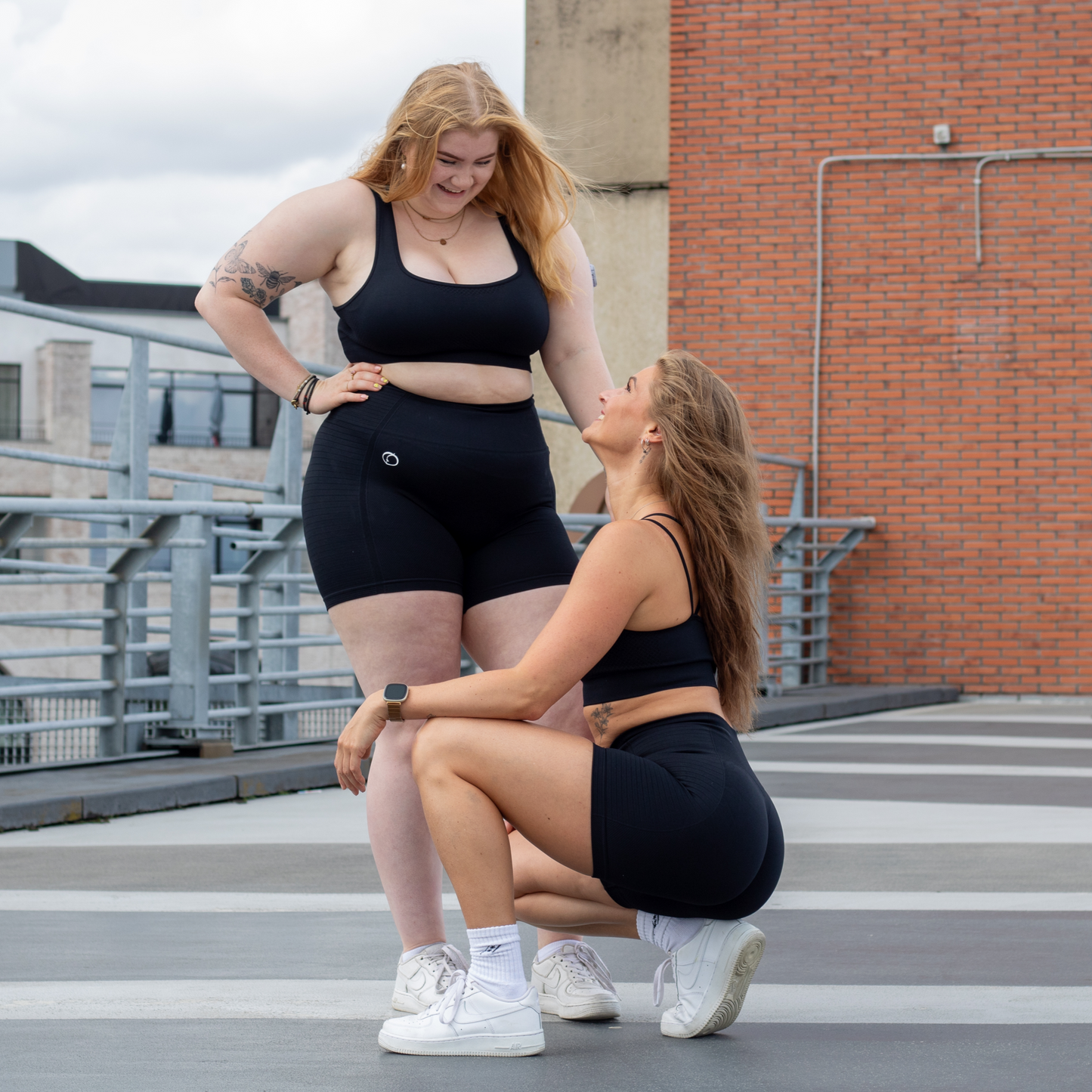 Energize Black Shorts