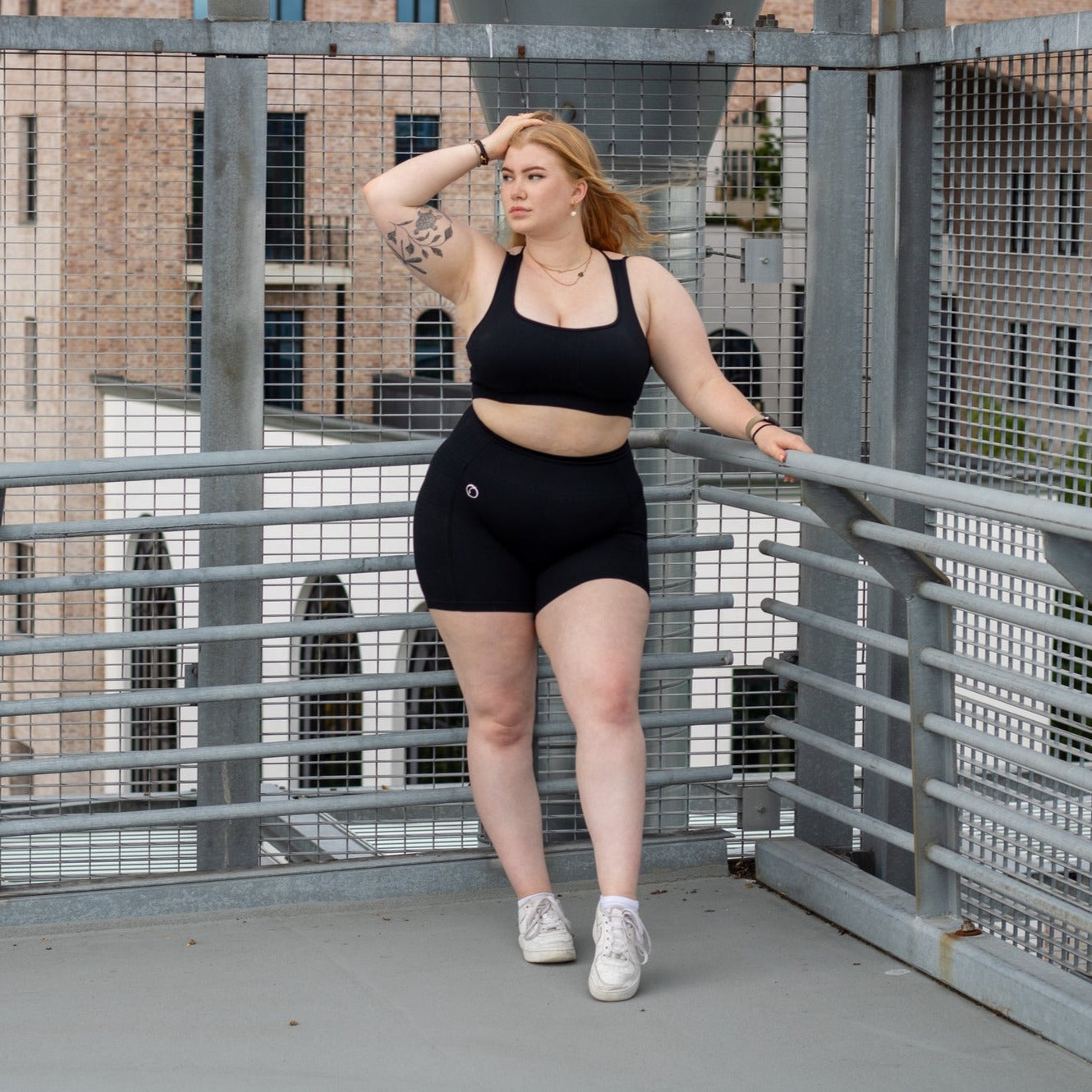 Energize Black Shorts